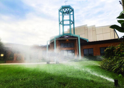 St. Henry Catholic Church 2017 Sprinkler System Install