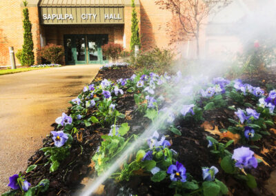 Sapulpa City Hall 2017 Sprinkler System Install