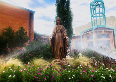 St. Henry Catholic Church in Owasso, OK 2017 Sprinkler System Install