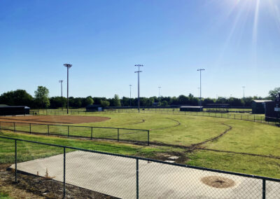 Chelsea Public Schools Softball Field 2022 Sprinkler System Install