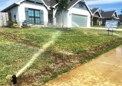 Frizzle Residents Owasso, OK 2024 Sprinkler System Install